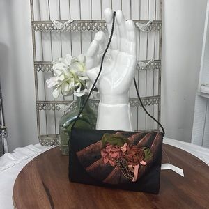 New.Joan & Lucy cluch fabric bag.